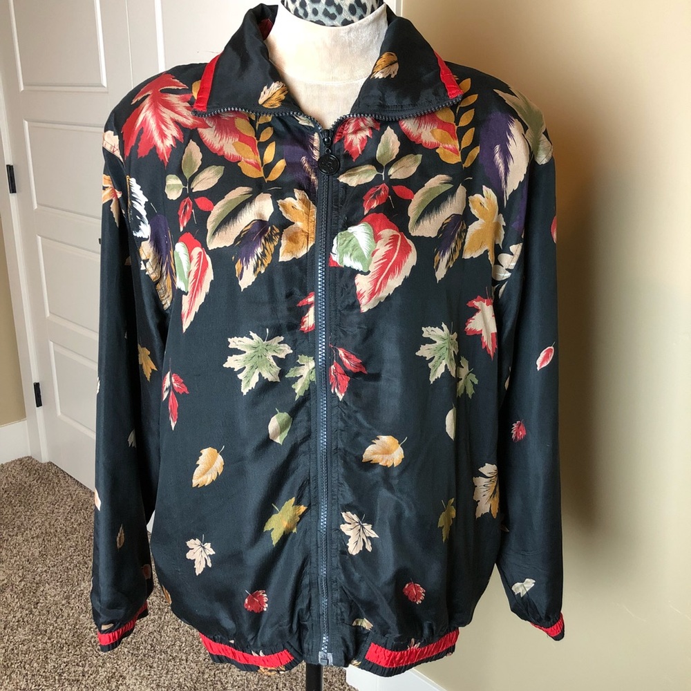 Gorgeous Vintage Silk Jacket & Pants Set